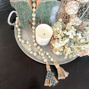 🌟Host Pick 🌟  Hand Crafted Beaded Garland with tassel